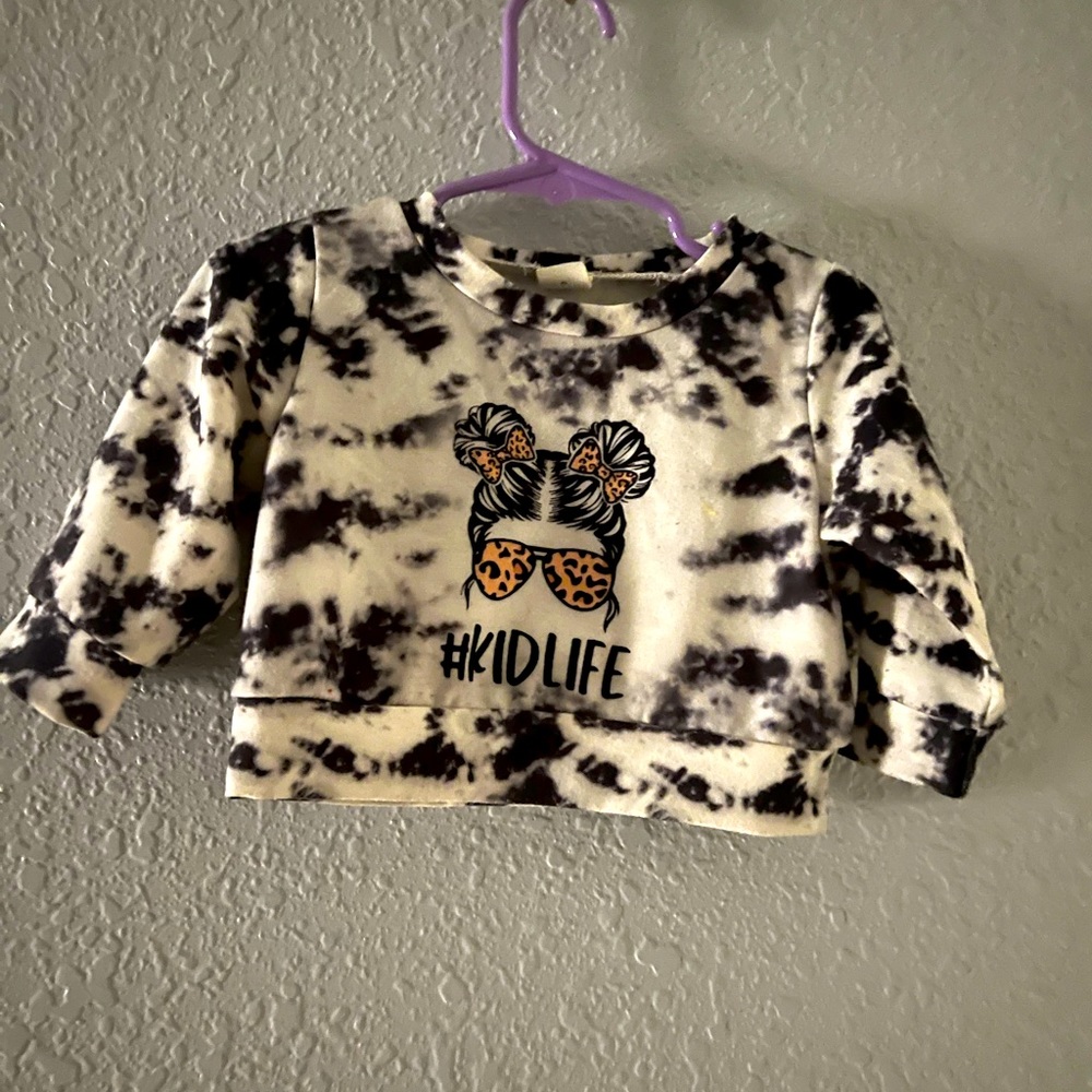 SHEIN tie dye baby shirt size 6-9 months such a cute shirt